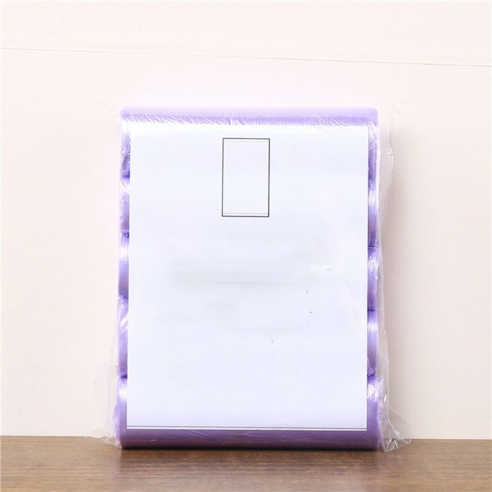 200PCS Plastic Disposable Garbage Bags Household Trash Bag Liner Bags Trash Pouch Storage