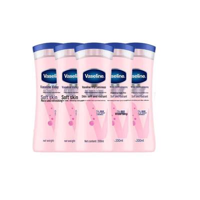 Vaselina Lozione Corpo Idratazione Profonda Schiarente, 5 x 200ml