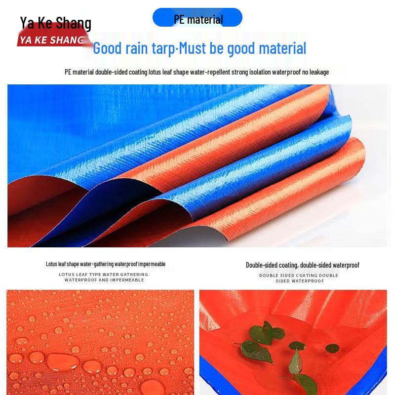 Heavy-Duty Outdoor PE Plastic Tarpaulin