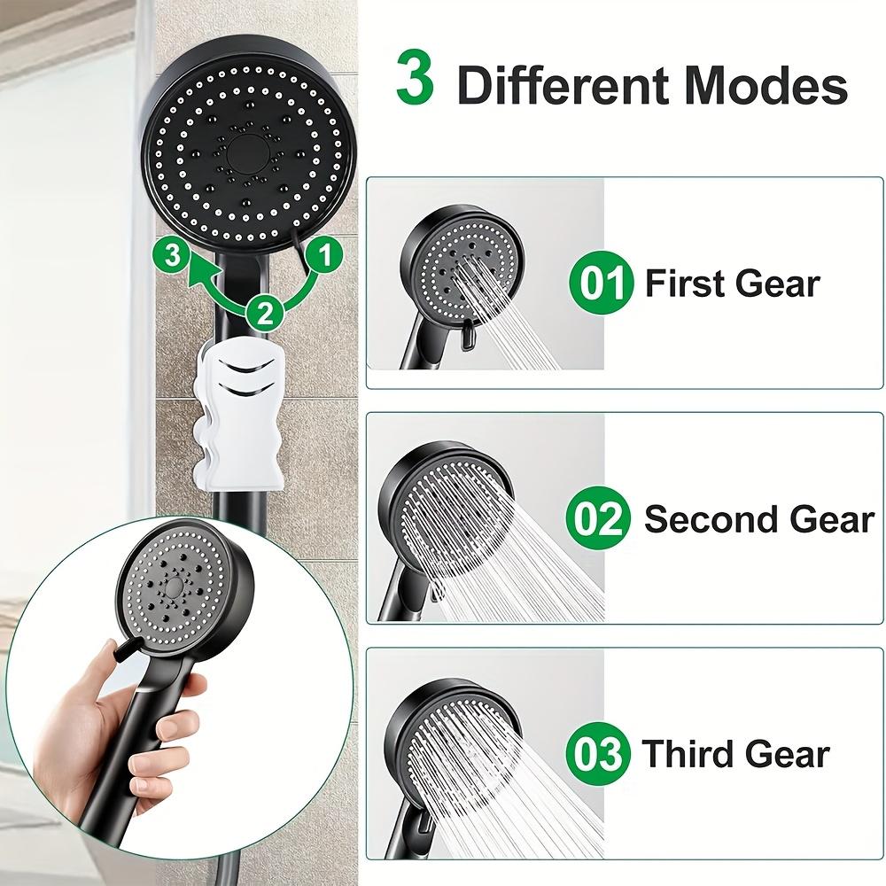 Portable Camping Shower, Outdoor Electric Shower Pump with a 5200mAh USB Rechargeable Battery