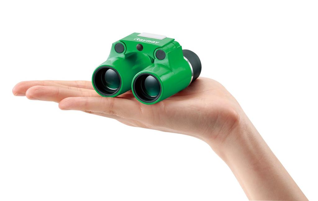 Raymay Fujii Binoculars Free Focus Roof Prism 6x Green RXB374M