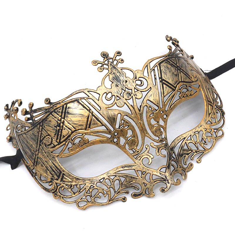 1Pc Masquerade Mask Halloween Costume Party Mask Plastic Half Face Mask Women Men Fancy Dress