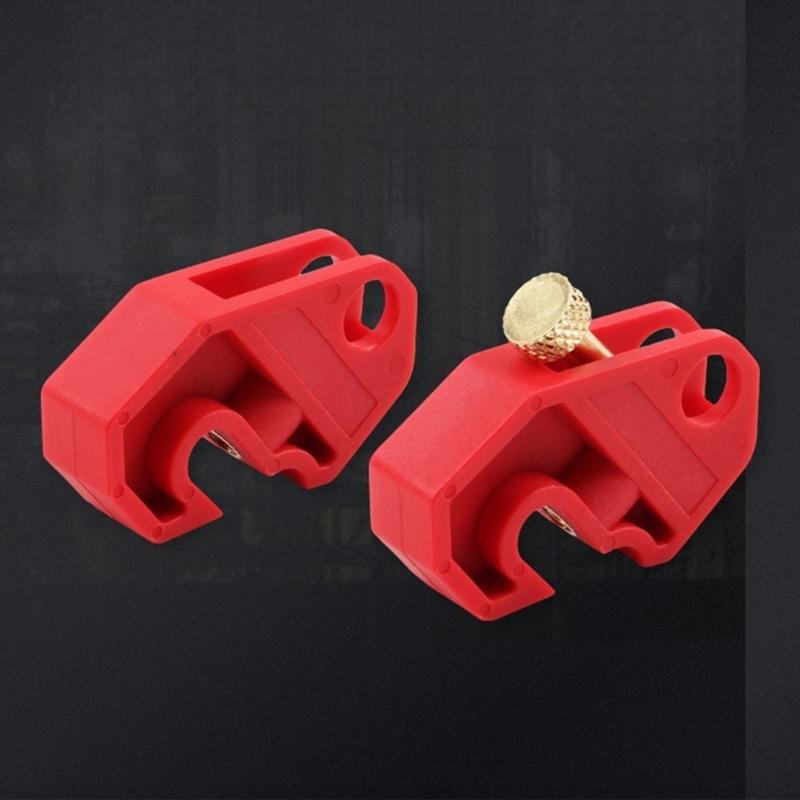Heavy Type Insulated Breaker Lock With Reinforced Nylons Temperature Resistant For Single Poles Circuit Protecting