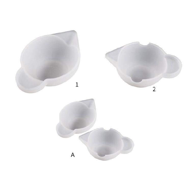 Cup Dispenser Silicone Mold DIY Epoxy Resin Mould Mixing Cup Mold Mini Measuring