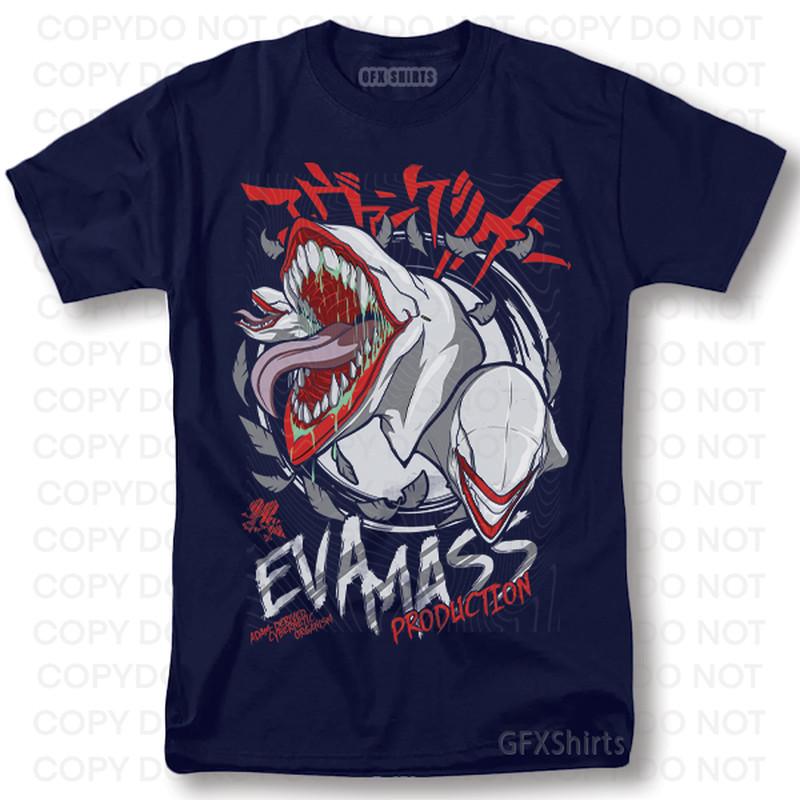Футболка Neon Genesis Evangelion Аниме Манга Графическая Косплей Постер Футболка 3XL