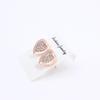 European & American Fashion Rhinestone Heart Stud Earrings