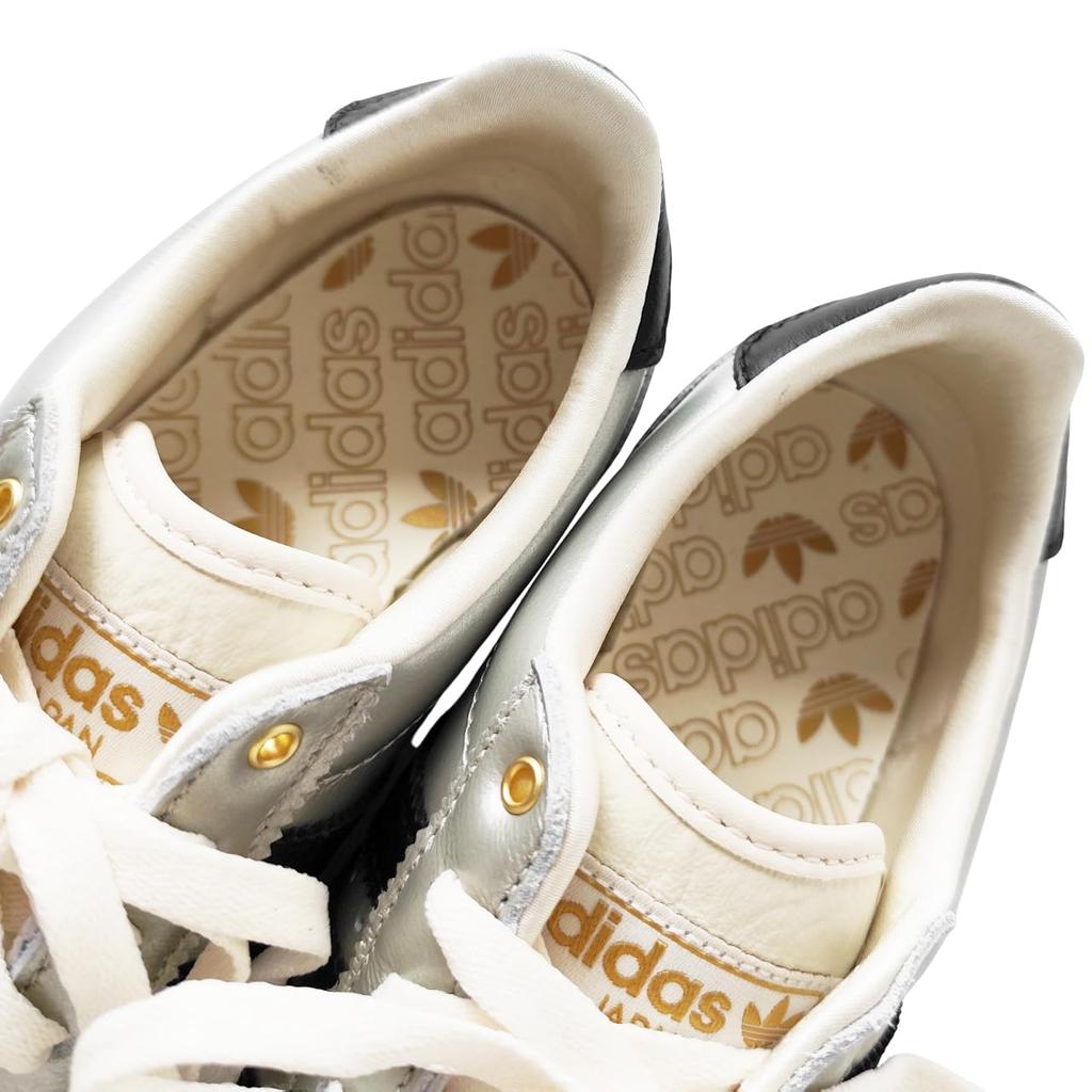 adidas Originals JAPAN W Metallic Sneakers - Alumina/Core Black 24.0cm JS4015