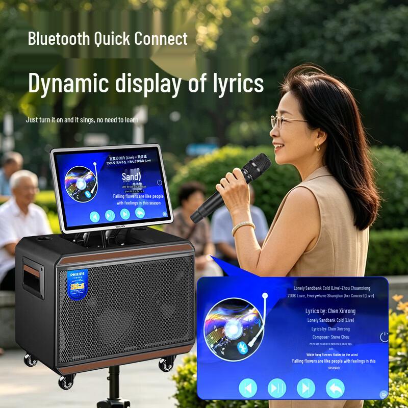 Philips Portable KTV Karaoke Speaker System (CN Version)