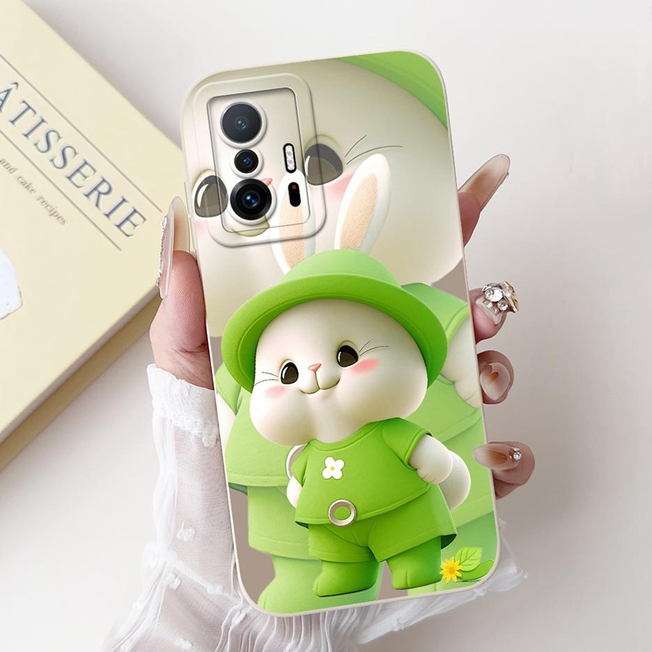 For Xiaomi 11T Pro Case Mi11T Cute Candy Painted Cover Shockproof Soft Silicone Phone Case For Xiaomi Mi 11T Pro 11TPro 5G Shell