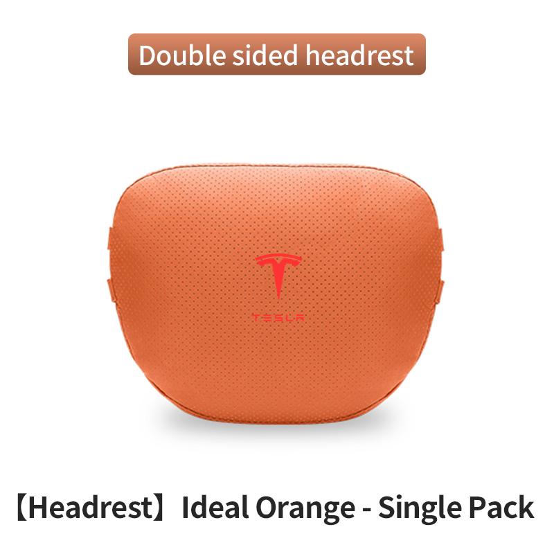 AMO1 For Tesla Model 3 Model Y Model S Model X Car Headrest Neck Support Seat Soft Neck Pillow Automobile Tesla Interior Accessories