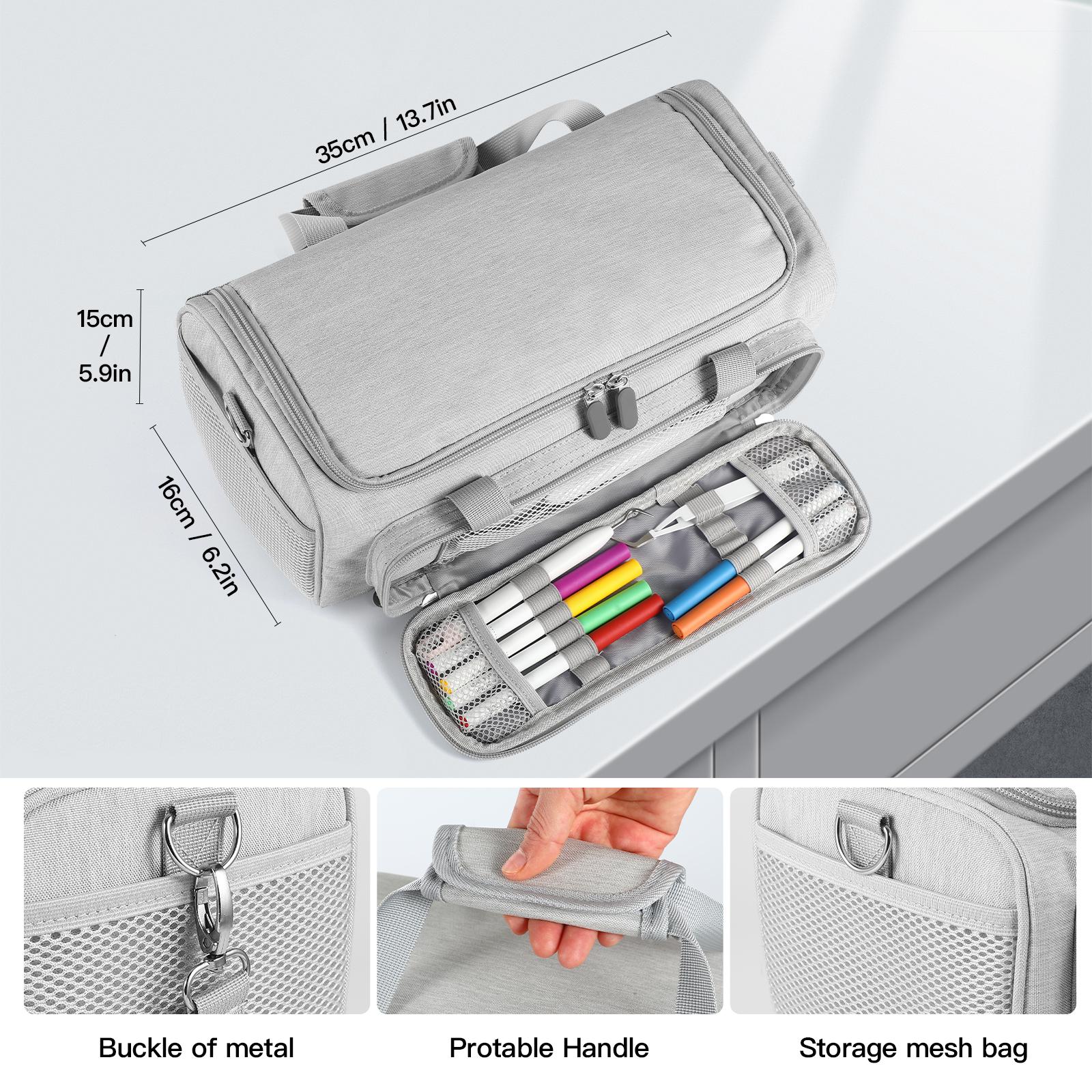 

Carrying Case For Cricut Joy Xtra Smart Cutting Machine Portable Storage Bag Shockproof Protective Case with Multi Pockets