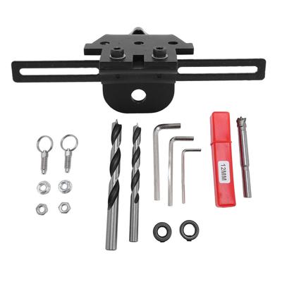 Kit Dima per Spine 3 in 1 Guida per Trapano per Spine in Acciaio ad Alto Carbonio con Punte da 8 mm 10 mm 12 mm e Posizionamento