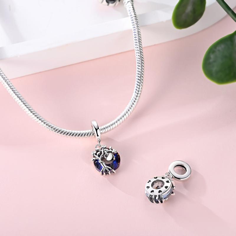 Charms Bead Copperlove Tree Of Life Dangle Pendant Fit Bangle Bracelet Necklace Diy Jewelry