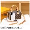 Women'S Luxury Handbag 2024 Hot Sale New Korean Versatile Retro Print Boston Pillow Bag One Shoulder Crossbody Bag Totes
