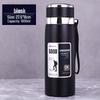 1000ml 316 Edelstahl Tragbarer Outdoor-Thermosbecher für Männer und Frauen - Große Kapazität Geschäfts-Tee- oder Wasserbecher