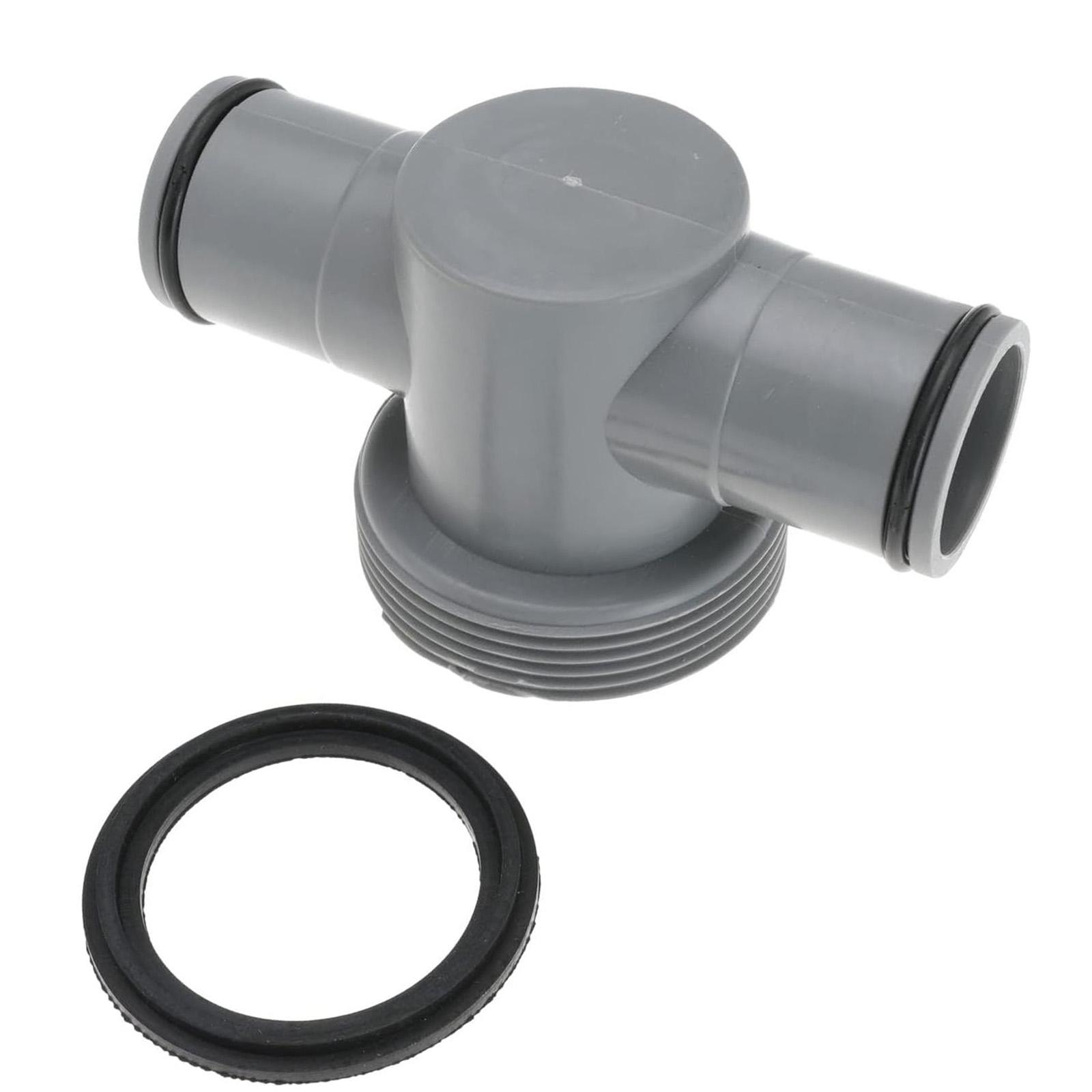 

High Compatibility T Joint Pool Hose Connector Plastic Pool Fitting Pool Hose Adapter Perfect for Various Swimming Pool