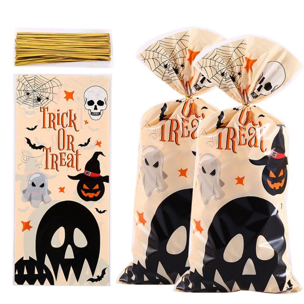 

Ghost Pattern Halloween Treat Bags Non Candy Gift Packaging Bags Halloween Candy Bags Party Favors