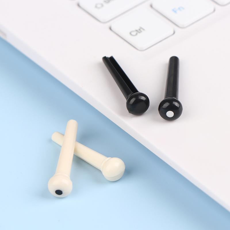 20 stk Akustisk gitar Bridge Pins For 6 Strings Erstatning Plast Avtrekker