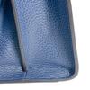 GUCCI leather 2way Handbag leather blue Women 470271 Used
