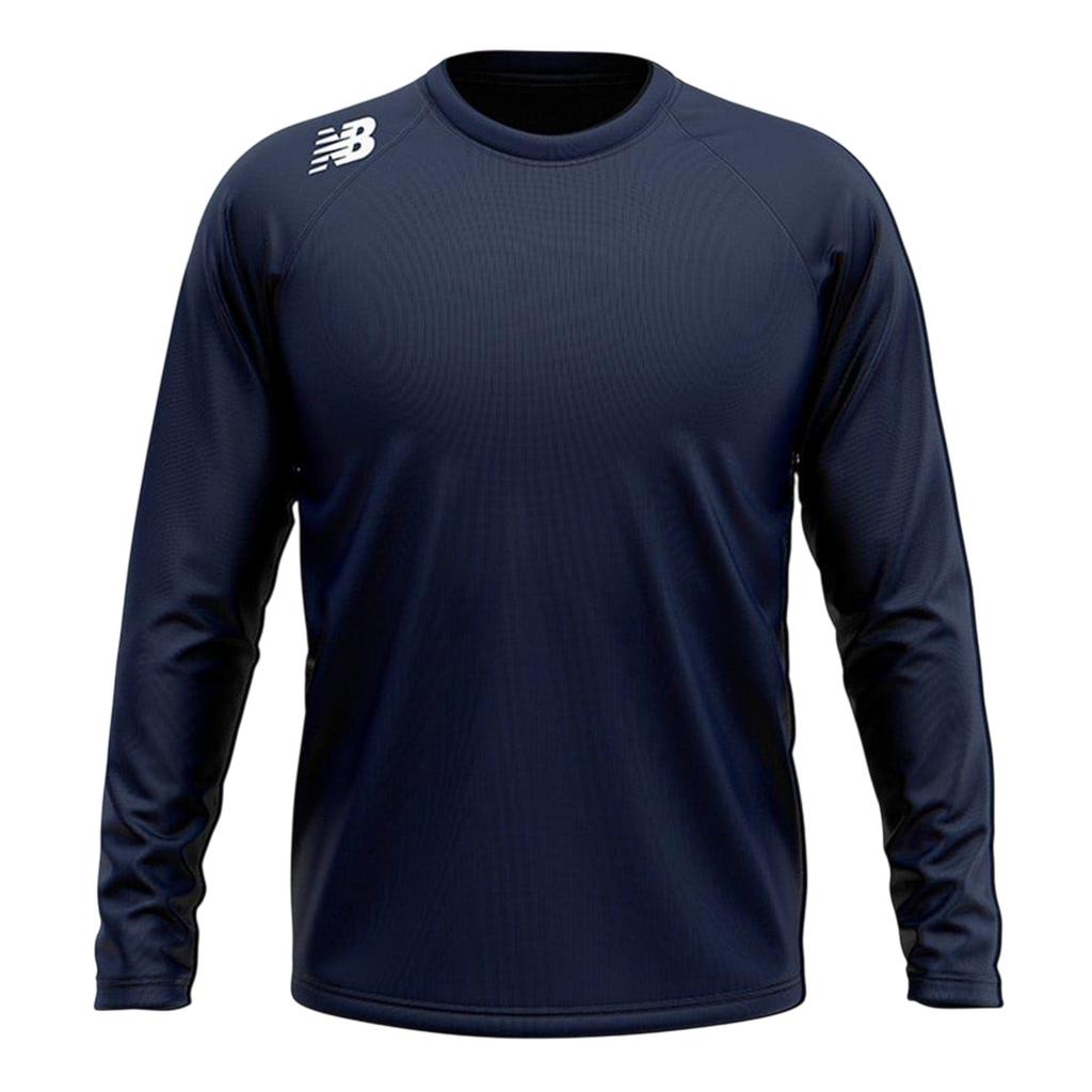 New Balance Mens Crew Neck Slim Long-Sleeved T-Shirt