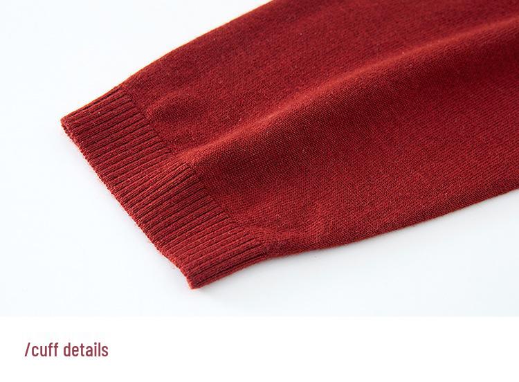2026 Spring/Summer Women's Long-Sleeve Knit Top with Polo Collar for Elegant Commute