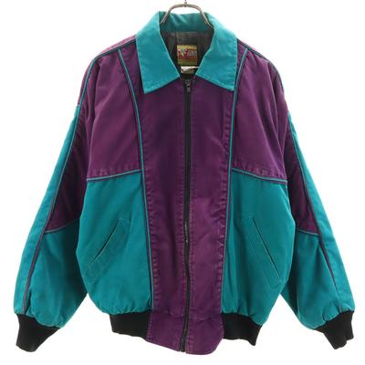 BEE-WILD 90s Old Blouson S Purple Jacket Men's Used