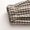 European Retro Plaid Trench Coat - Women's Autumn Thin Stand Collar Jacket