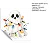 Bedroom Decoration Sticker Halloween Ghost Decorative Switch Sticker, Cartoon Fairy Lamp Decal for Light Holiday Switch, Removable Wall Living