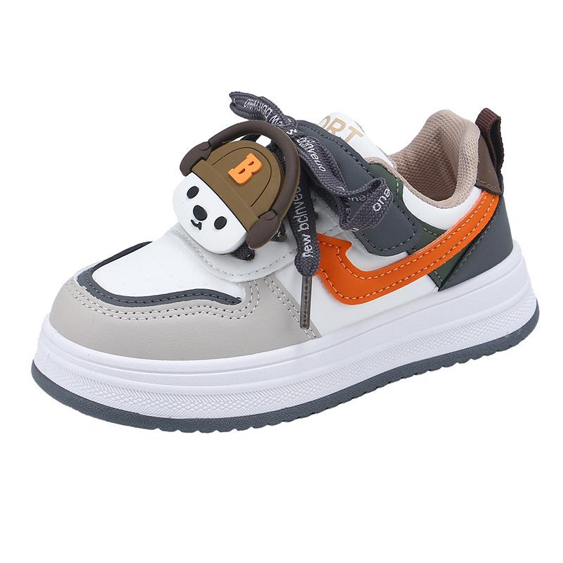 Breathable, Wear-Resistant Skate Shoes for Kids – Comfortable Soft Sole Sneakers for Boys & Girls with Cartoon Design