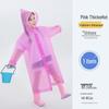 Children's Thick Disposable Raincoat for Outdoor Activities - Hiking, Camping, School, and Amusement Parks