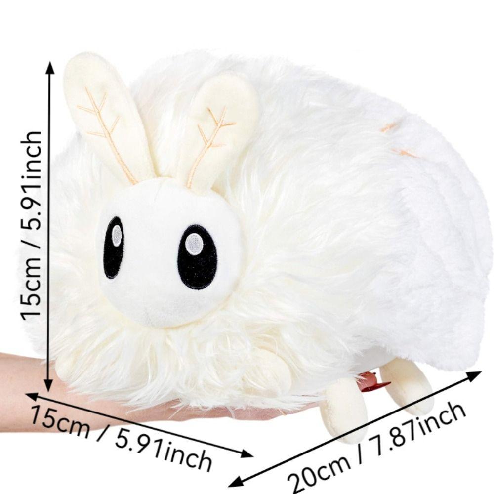 Big Eye Poodle Moth Plush Doll Fluffy Cute Stuffed Dolls Poodle Moth Plush Toys  Kid Girl Boy