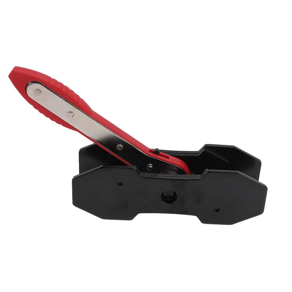 Brake Caliper Compression Tool 360 Degree Swivel Ratcheting Brake Caliper Tool with 2PCS Steel Plates 4PCS Hooks Red