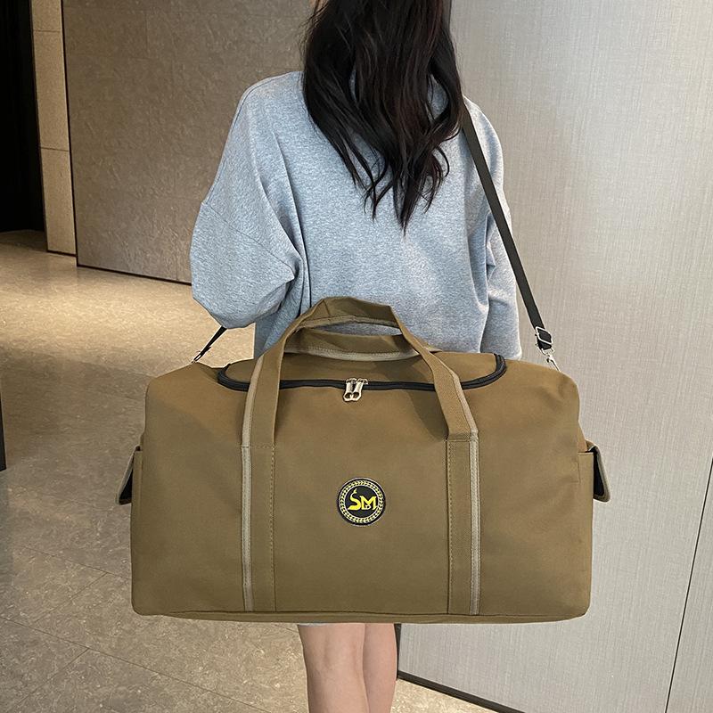 Large Capacity Simple Casual and Leisure Traveling, Water Splashing Bag, Lightweight Luggage Bag, Can Be Used for Pulling Rod