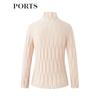 PORTS Women's High-Neck Cashmere Sweater
