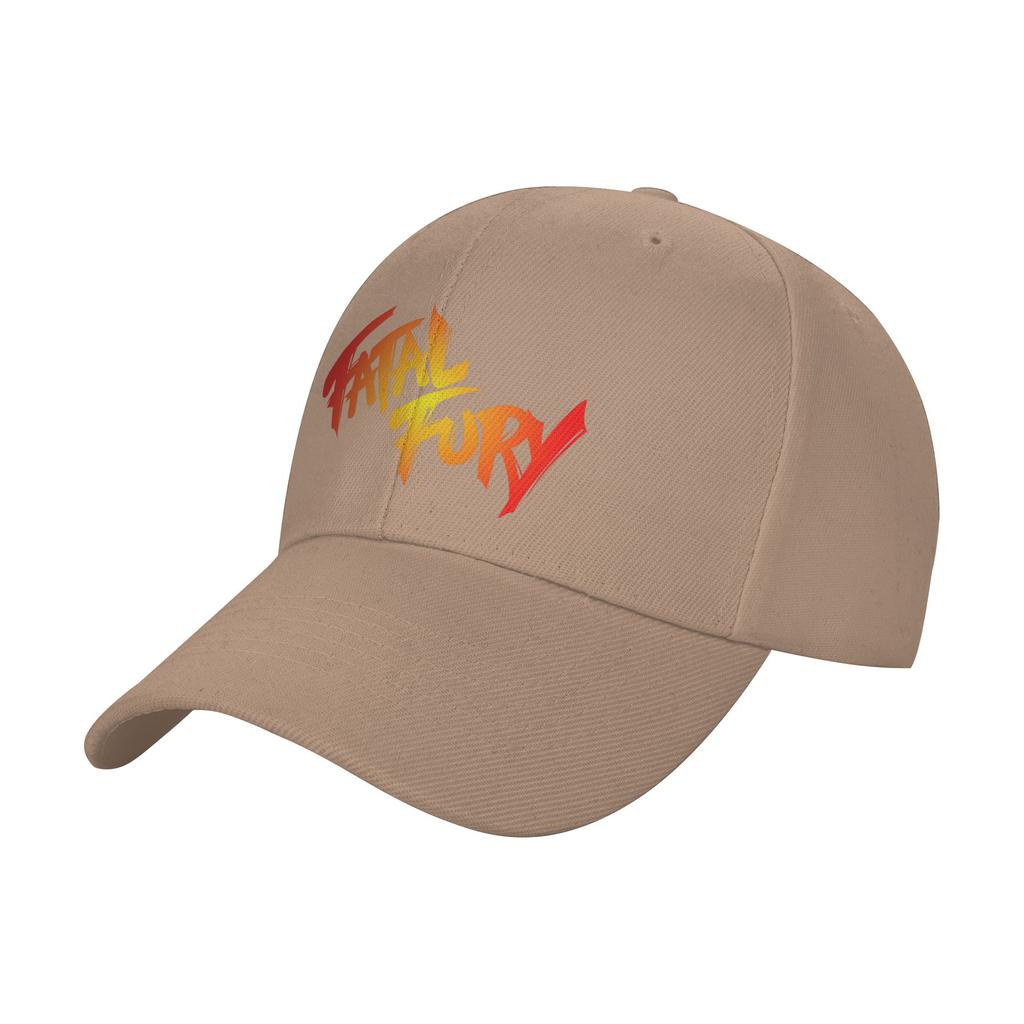 Fashion Custom Fatal Fury Terry Curved Brim Baseball Cap Baseball Cap