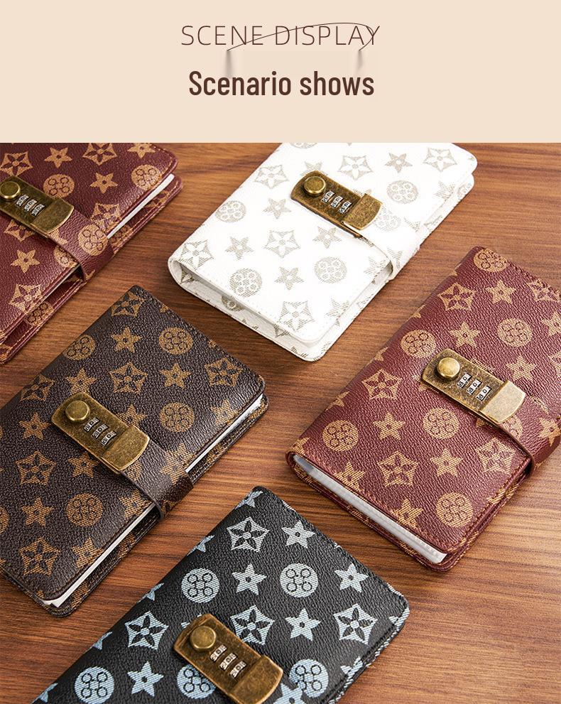 Large Capacity Cash Savings Book with Combination Lock for Wealth Management and Banknote Protection