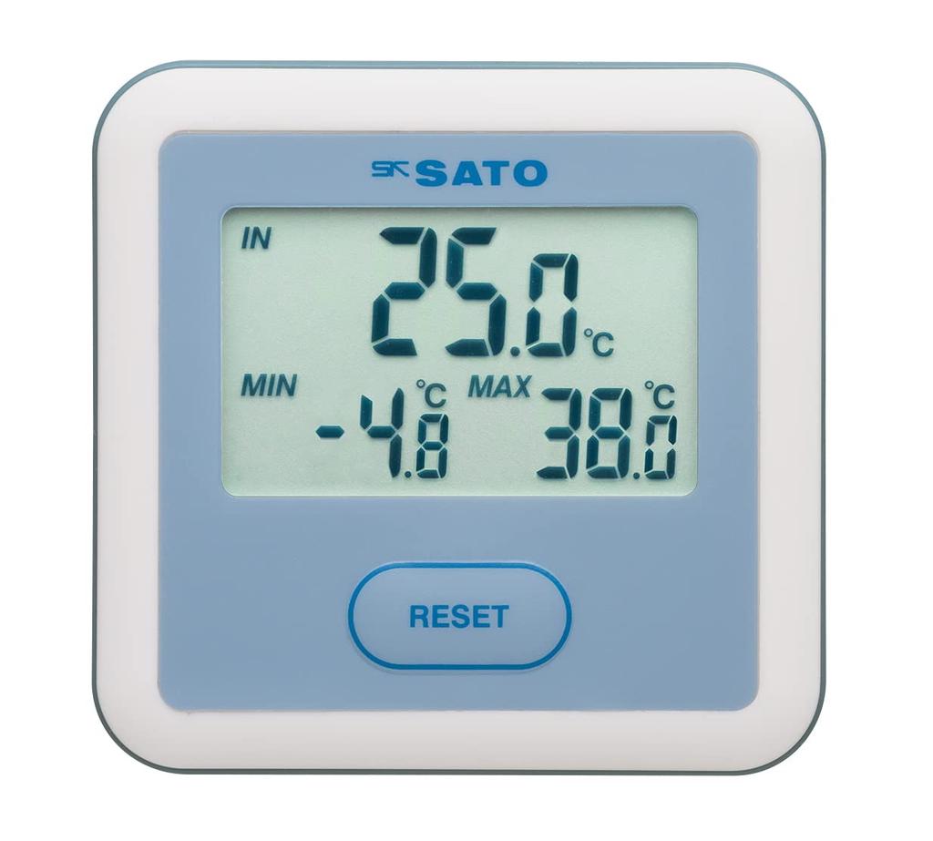 Sato Keiryoki Seisakujo Digital Maximum and Minimum Thermometer PC-3510