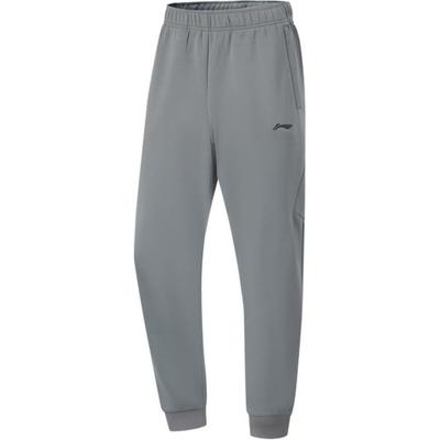 Comfortable Simple Lace-Up Cuffed Casual Pants Men Bottoms Shadow-Gray AKLU281-2
