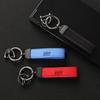 Suede Leather Car Keychain Key Rings Custom Gift 3D imprinting For Toyota GR GAZOO RACING Toyota Yaris Hilux Corolla Prius Car