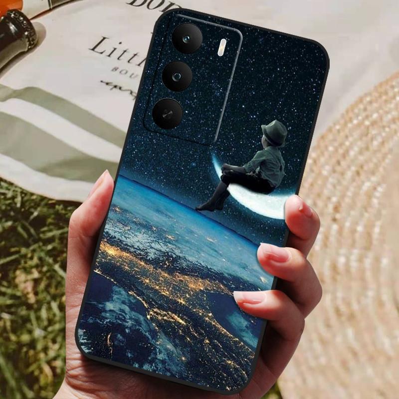 For OPPO Realme C71 Case Soft Silicone Luxury Shockproof Cover for Realme C73 TPU Coque Cute Cat Funda Shell RealmeC71 4G Global