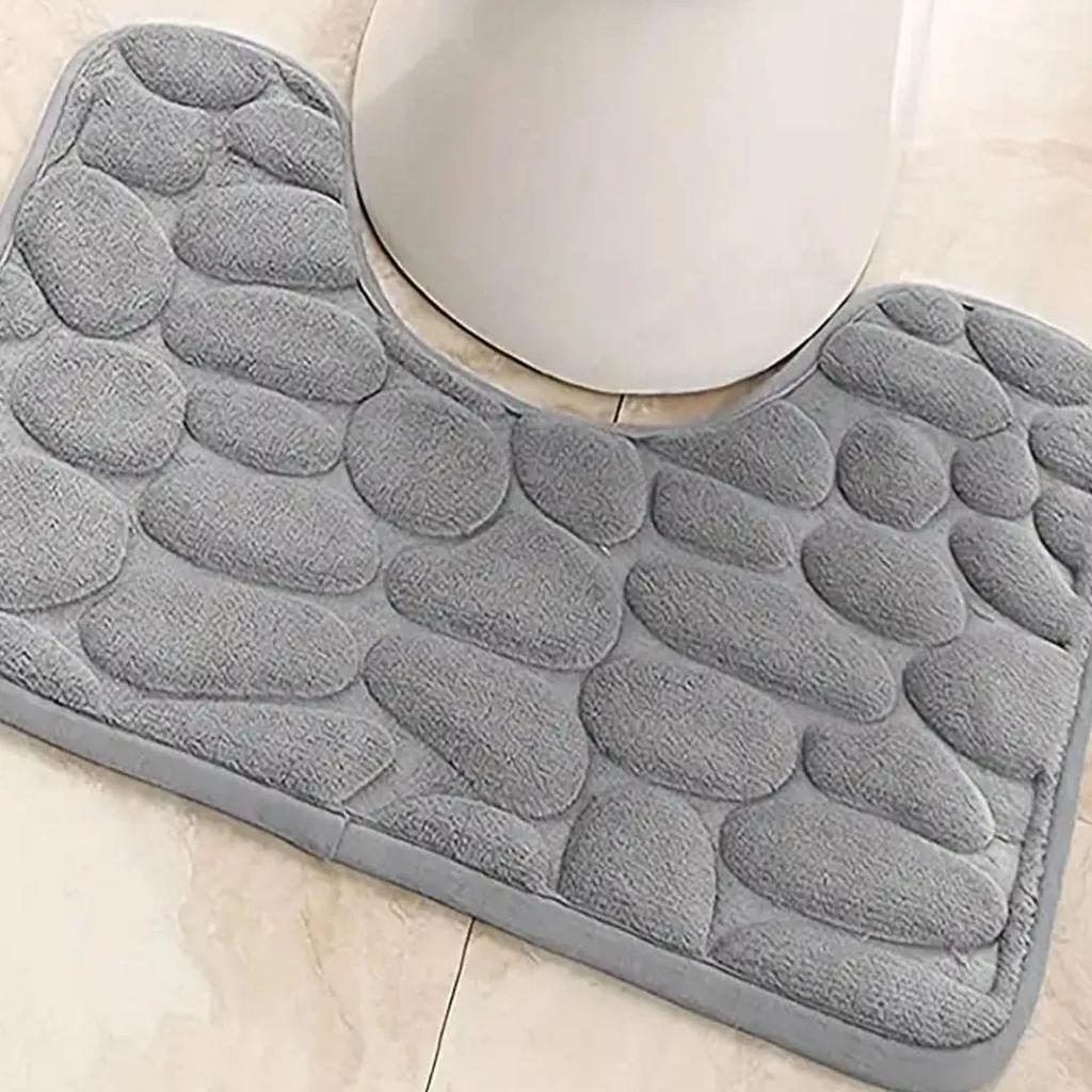 Koupelna Toaleta Podložka na nohy Podložky ve tvaru U Vodotěsná podložka Koupelna Koupelna Absorpce vody Protiskluzová podložka Rychleschnoucí