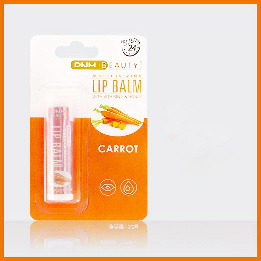 Fruit Flavor Lip Balm Set, Natural Finish, Alcohol-Free, All Skin Types, Unisex Adult, Gift Box with Coconut, Aloe, Strawberry, Lemon, Grape Flavors