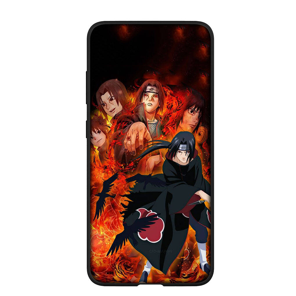 Phone Case for iPhone 17 15 16 Plus Xiaomi Poco X7 X6 F8 F7 C85 C75 C71 Redmi Note 14 12 11 13 Pro Max A4 14C 13C Cute Narutos Uchiha Itachi Akatsuki