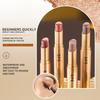 Trójkolorowy cień do powiek jednoczęściowy gradient naturalne rozjaśnianie konturowanie dla leniwych drobny błyszczący perłowy wysoki połysk pisak do cieni do powiek kosmetyki
