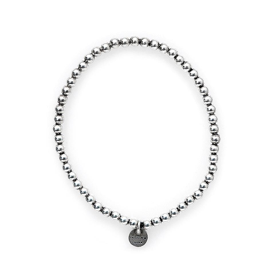 Howthere Silver Bracelet Ring My Bell - Small Silver Ball