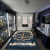 1PC Custom Name Adventurer's Ocean Journey Theme Floor Mat Ideal for Living Room, Game Rooms, Office, Bedroom,Floor Mat Playful Design