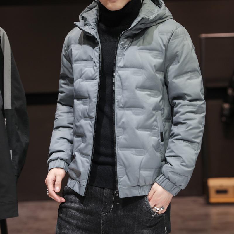 

Men Winter Hooded Parka Windbreaker Thicken Warm Coat Men Fashion Jacket Solid Color Parka Coat Men Streetwear Overcoat 5XL XXXXXL сірий