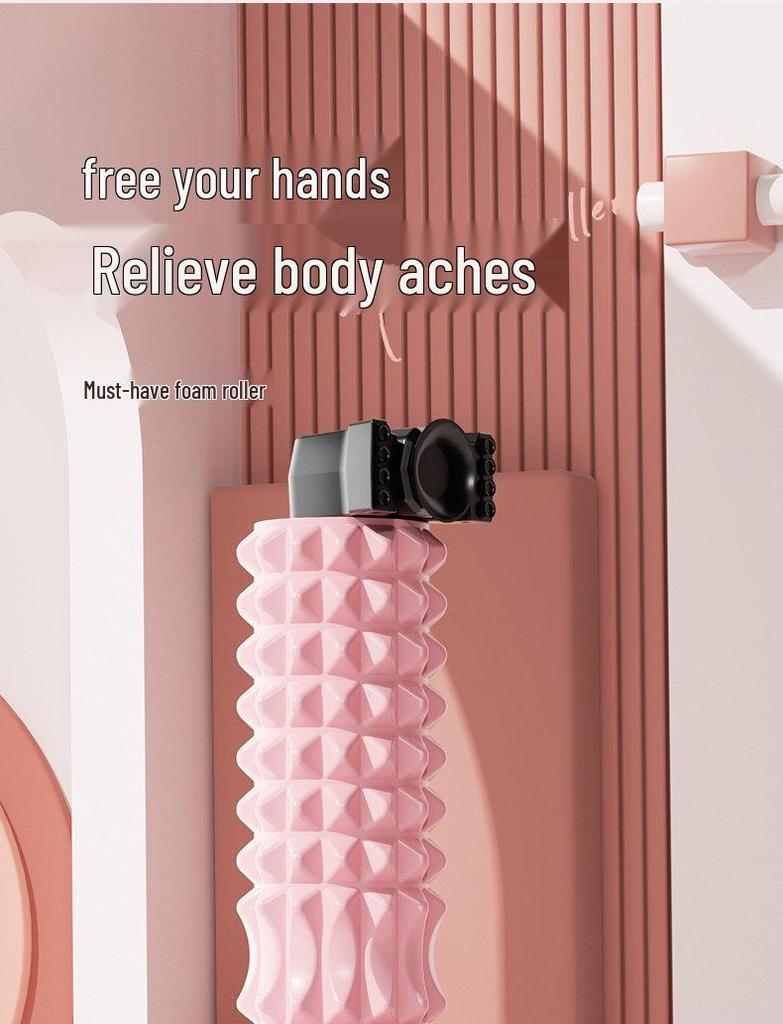 Zf1 Wall-Mounted Deep Tissue EVA Suction Cup Foam Roller for Massage and Exercise