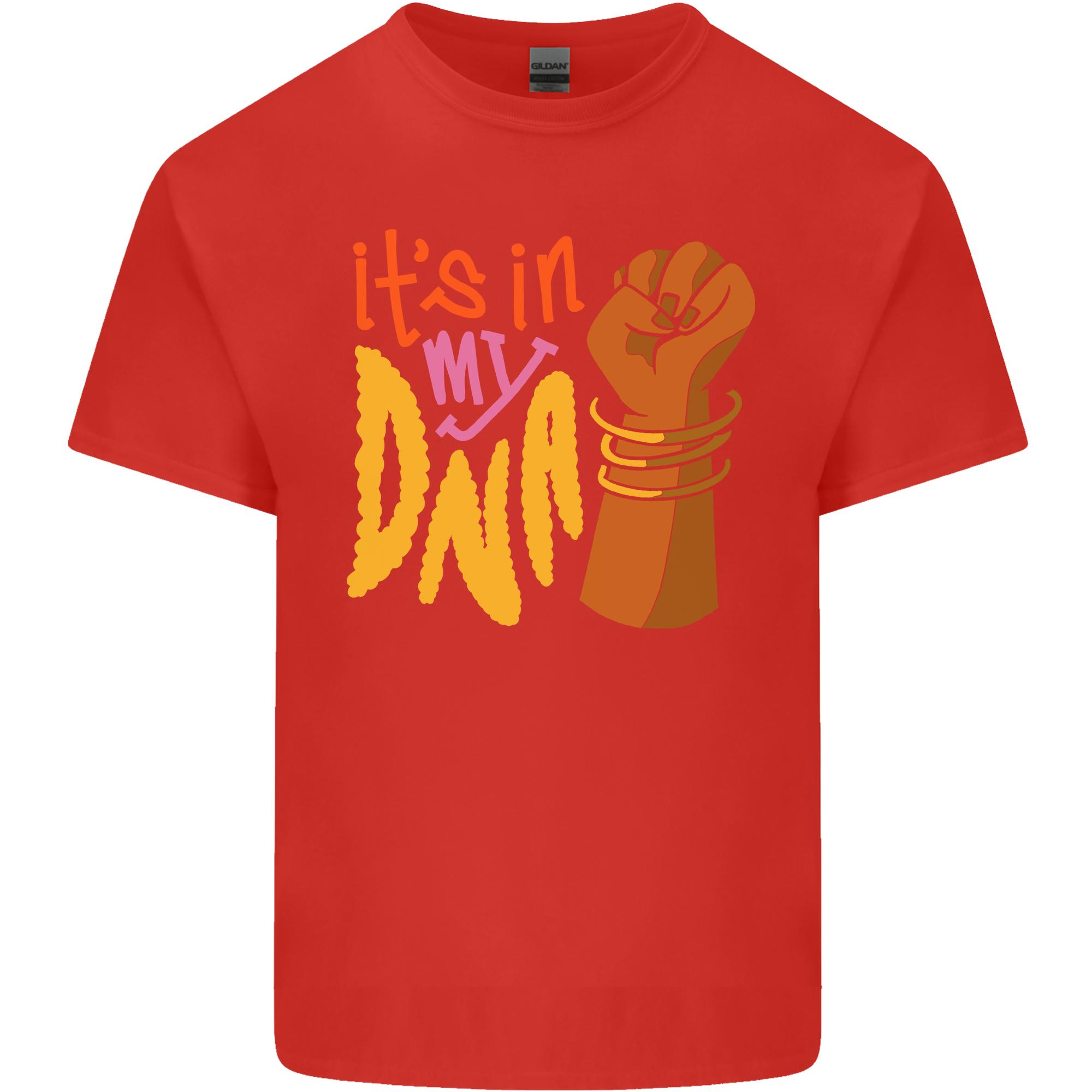 Africa is in My DNA Juneteenth Black Lives Matter Unisexs Light Cotton TShirt S