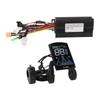 Electric Bike Controller Kit 3 Mode 26A Brushless Motor Controller with LCD Panel for 36V 500W 36V 750W 48V 500W 48V
